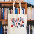 Baseball Mama Mom Mother Vintage Game Day Canvas Tote Bag