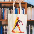 Baseball Player Canvas Tote Bag Baseball Player Canvas Tote Bag