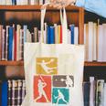 Baseball Player Collage Men Kids Coach Youth Boys Canvas Tote Bag Baseball Player Collage Men Kids Coach Youth Boys Canvas Tote Bag