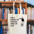 Baseball Pun Saying I'm a Stand Up Double Type Of Guy Canvas Tote Bag Baseball Pun Saying I'm a Stand Up Double Type Of Guy Canvas Tote Bag