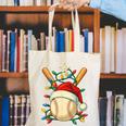 Baseball Santa Christmas Ball Baseball Lover Player Boys Canvas Tote Bag Baseball Santa Christmas Ball Baseball Lover Player Boys Canvas Tote Bag
