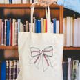 Baseball Sister Canvas Tote Bag