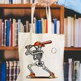 Baseball Skeleton Spooky Boys Halloween Baseball Player Canvas Tote Bag Baseball Skeleton Spooky Boys Halloween Baseball Player Canvas Tote Bag