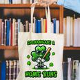 Baseball St Patrick's Day Irish Shamrock Trendy Canvas Tote Bag Baseball St Patrick's Day Irish Shamrock Trendy Canvas Tote Bag