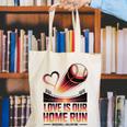 Baseball Valentine Forever On Deck For You Canvas Tote Bag Baseball Valentine Forever On Deck For You Canvas Tote Bag