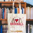Baseball Is My Valentine Valentines Day Men Boys Kids Teen Canvas Tote Bag