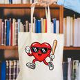 Baseball Valentines Day Heart Boys Sports Love Canvas Tote Bag Baseball Valentines Day Heart Boys Sports Love Canvas Tote Bag