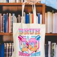Boys 10 Double Digits 10th Birthday Ice Cream Baseball Drip Canvas Tote Bag Boys 10 Double Digits 10th Birthday Ice Cream Baseball Drip Canvas Tote Bag