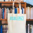 BSBL SZN Baseball Season Game Day Boys Girls Youth Canvas Tote Bag