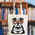 Bulldog Mascot Sports Fan Football Basketball Baseball Canvas Tote Bag Bulldog Mascot Sports Fan Football Basketball Baseball Canvas Tote Bag