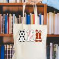 Bunny Football Baseball Sport Easter Day Canvas Tote Bag Bunny Football Baseball Sport Easter Day Canvas Tote Bag
