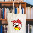 Busy Raising Ballers Baseball Softball Soccer Mom Premium Tri-Blend Canvas Tote Bag