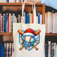 Christmas Baseball Drip For Boys Kids Ice Cream Drip Canvas Tote Bag Christmas Baseball Drip For Boys Kids Ice Cream Drip Canvas Tote Bag