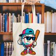 Cool Baseball Drip For Boys Ice Cream Drip Baseball Kids Canvas Tote Bag Cool Baseball Drip For Boys Ice Cream Drip Baseball Kids Canvas Tote Bag