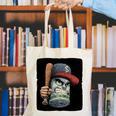 Cool Dollar Bill Guy With Cap And Baseball Costume Premium Tri-Blend Canvas Tote Bag