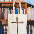 Cross Baseball Bats Christian Faith Sports Coach Pitcher Canvas Tote Bag Cross Baseball Bats Christian Faith Sports Coach Pitcher Canvas Tote Bag