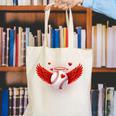 Cute Baseball &Cupid Wings Happy Valentines Boys Men Canvas Tote Bag Cute Baseball &Cupid Wings Happy Valentines Boys Men Canvas Tote Bag