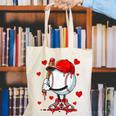 Cute Dripping Baseball Lover Valentines Day Boys Kids Canvas Tote Bag Cute Dripping Baseball Lover Valentines Day Boys Kids Canvas Tote Bag