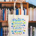 Don’t Hear What I Didn’t Say Autism Awareness Valentine Raglan Baseball Tee Canvas Tote Bag Don’t Hear What I Didn’t Say Autism Awareness Valentine Raglan Baseball Tee Canvas Tote Bag