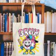 Drip Baseball Boy Youth Kid Ice Cream Dripping Baseball Bruh Canvas Tote Bag