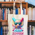 Drip Happens Baseball Ice Cream Bat And Ball With Sunglasses Canvas Tote Bag Drip Happens Baseball Ice Cream Bat And Ball With Sunglasses Canvas Tote Bag