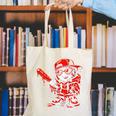 Drippy Baseball Mascot Valentine Heart Glasses Cartoon Canvas Tote Bag Drippy Baseball Mascot Valentine Heart Glasses Cartoon Canvas Tote Bag
