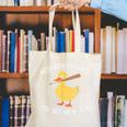 Duck And Baseball Bat Mess With The Quack You Get Whack Canvas Tote Bag Duck And Baseball Bat Mess With The Quack You Get Whack Canvas Tote Bag