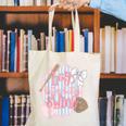 Hey Batter Batter Swing Baseball Game Day Coquette Bow Girly Canvas Tote Bag Hey Batter Batter Swing Baseball Game Day Coquette Bow Girly Canvas Tote Bag