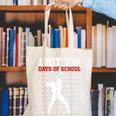 I Hit 100 Days Of School Baseball 100 Day Of School Canvas Tote Bag I Hit 100 Days Of School Baseball 100 Day Of School Canvas Tote Bag