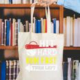 Hit Hard Run Fast Turn Left Baseball Quote Fan Coach Premium Tri-Blend Canvas Tote Bag Hit Hard Run Fast Turn Left Baseball Quote Fan Coach Premium Tri-Blend Canvas Tote Bag