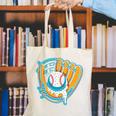 Ice Cream Baseball Mitt Drippy Scoop Baseball Sports Canvas Tote Bag Ice Cream Baseball Mitt Drippy Scoop Baseball Sports Canvas Tote Bag