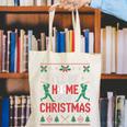 I’Ll Be Home For Christmas Baseball Ugly Sweater Art Canvas Tote Bag I’Ll Be Home For Christmas Baseball Ugly Sweater Art Canvas Tote Bag