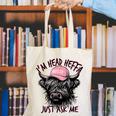 I'm Head Heffa Just Ask Me Bossy Highland Cow Baseball Cap Canvas Tote Bag I'm Head Heffa Just Ask Me Bossy Highland Cow Baseball Cap Canvas Tote Bag