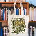 I Just Hit 100 Days Of School Camouflage Baseball Canvas Tote Bag I Just Hit 100 Days Of School Camouflage Baseball Canvas Tote Bag