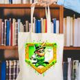 Leprechaun Baseball St Patricks Day Ice Cream Drip Men Boys Canvas Tote Bag