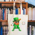 Leprechaun Playing Baseball St Patricks Day Sport Boys Canvas Tote Bag Leprechaun Playing Baseball St Patricks Day Sport Boys Canvas Tote Bag