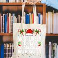 Most Likely To Play Baseball With Santa Christmas Baseball Canvas Tote Bag Most Likely To Play Baseball With Santa Christmas Baseball Canvas Tote Bag