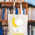 Love Bananas Banana Baseball Canvas Tote Bag