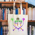 Mardi Gras Baseball Carnival Party Ice Cream Drip Boys Canvas Tote Bag Mardi Gras Baseball Carnival Party Ice Cream Drip Boys Canvas Tote Bag