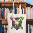 Mardi Gras Ice Cream Drip Baseball Sports For Men Women Kids Canvas Tote Bag Mardi Gras Ice Cream Drip Baseball Sports For Men Women Kids Canvas Tote Bag