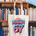 Mason 67 Meme Ice Cream Baseball Drip Canvas Tote Bag Mason 67 Meme Ice Cream Baseball Drip Canvas Tote Bag