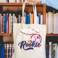 Mima Rookie Of Year 1st Birthday Baseball Theme Matching Canvas Tote Bag