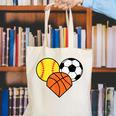 Mom Sports Heart Soccer Basketball Baseball Softball Canvas Tote Bag Mom Sports Heart Soccer Basketball Baseball Softball Canvas Tote Bag