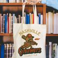 Nashville Gnawers Retro Minor League Baseball Canvas Tote Bag Nashville Gnawers Retro Minor League Baseball Canvas Tote Bag