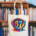 Number 67 Baseball Glove Ice Cream Drip Six Seven Meme Canvas Tote Bag Number 67 Baseball Glove Ice Cream Drip Six Seven Meme Canvas Tote Bag