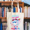Respect The Drip Baseball Bat Sunglasses Mascot Canvas Tote Bag Respect The Drip Baseball Bat Sunglasses Mascot Canvas Tote Bag