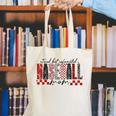 Retro Checkered Tired But Caffeinated Baseball Mom Leopard Canvas Tote Bag Retro Checkered Tired But Caffeinated Baseball Mom Leopard Canvas Tote Bag
