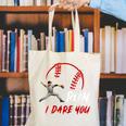 Run Steal I Dare You Humor Baseball Catcher Vintage Canvas Tote Bag Run Steal I Dare You Humor Baseball Catcher Vintage Canvas Tote Bag