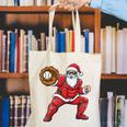 Santa Playing Baseball Baseball Lover Baseballer Xmas Canvas Tote Bag Santa Playing Baseball Baseball Lover Baseballer Xmas Canvas Tote Bag