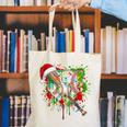 Santa Sports Ice Baseball Christmas Xmas Pajama Kid Men Boys Canvas Tote Bag